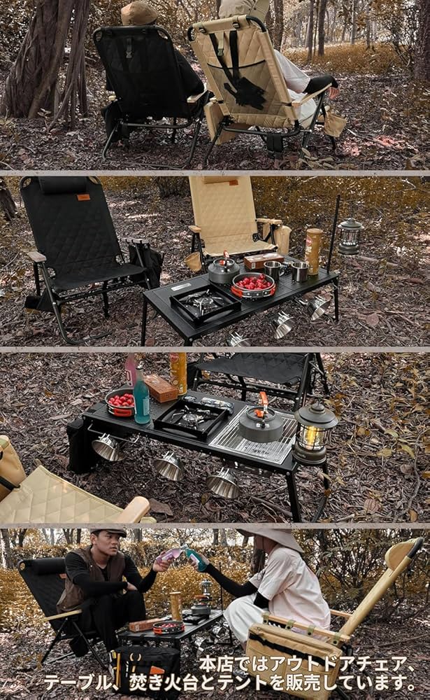 DesertFox リクライニングローチェア　リクライニングチェア　アウトドア 楽天市場】DesertFox リクライニングチェア キャンプ椅子 4way