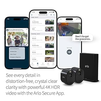 Amazon.com : Arlo Ultra 2 Spotlight Camera 4K HDR (2 Cameras