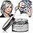 Acosexy Grey Hair DyeTemporary Hair Wax,4.23oz Instant Hairstyle Mud Cream, Natural Hair Coloring Wax Material Disposable Hair Styling Clays Ash for Cosplay,Party,Masquerade, Halloween.etc (Sliver)