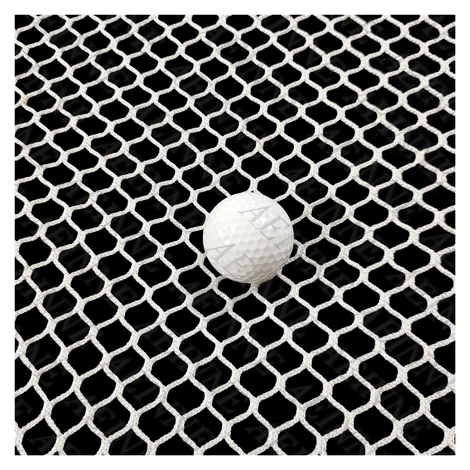 Red de Portería de Fútbol Tope de pelota, red deportiva de golf para contención de barrera deportiva Red de golf Tope de béisbol Portería de fútbol Reemplazo de red de cerca Protector de red de bateo