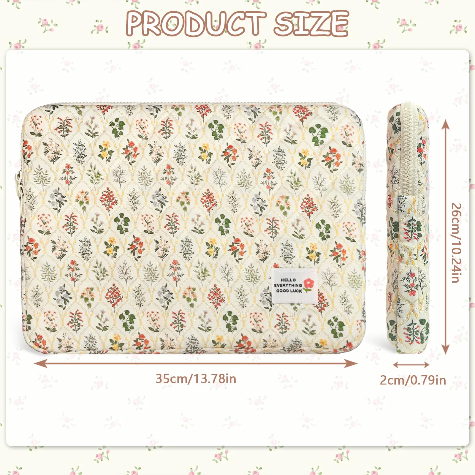 Flintronic Custodia per Laptop da 14 Pollici, Sleeve per Laptop, Custodia Borsa Custodia Protettiva Compatibile con MacBook Pro/Acer/Dell/Lenovo/HP/Samsung/Sony/Asus,14 Pollici