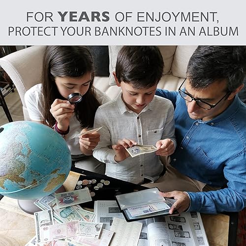 Miniatura 5 de IMPACTO COLECCIONABLES Colección de Billetes Mundiales - 8 Piezas de Billetes Real Hiperinflación