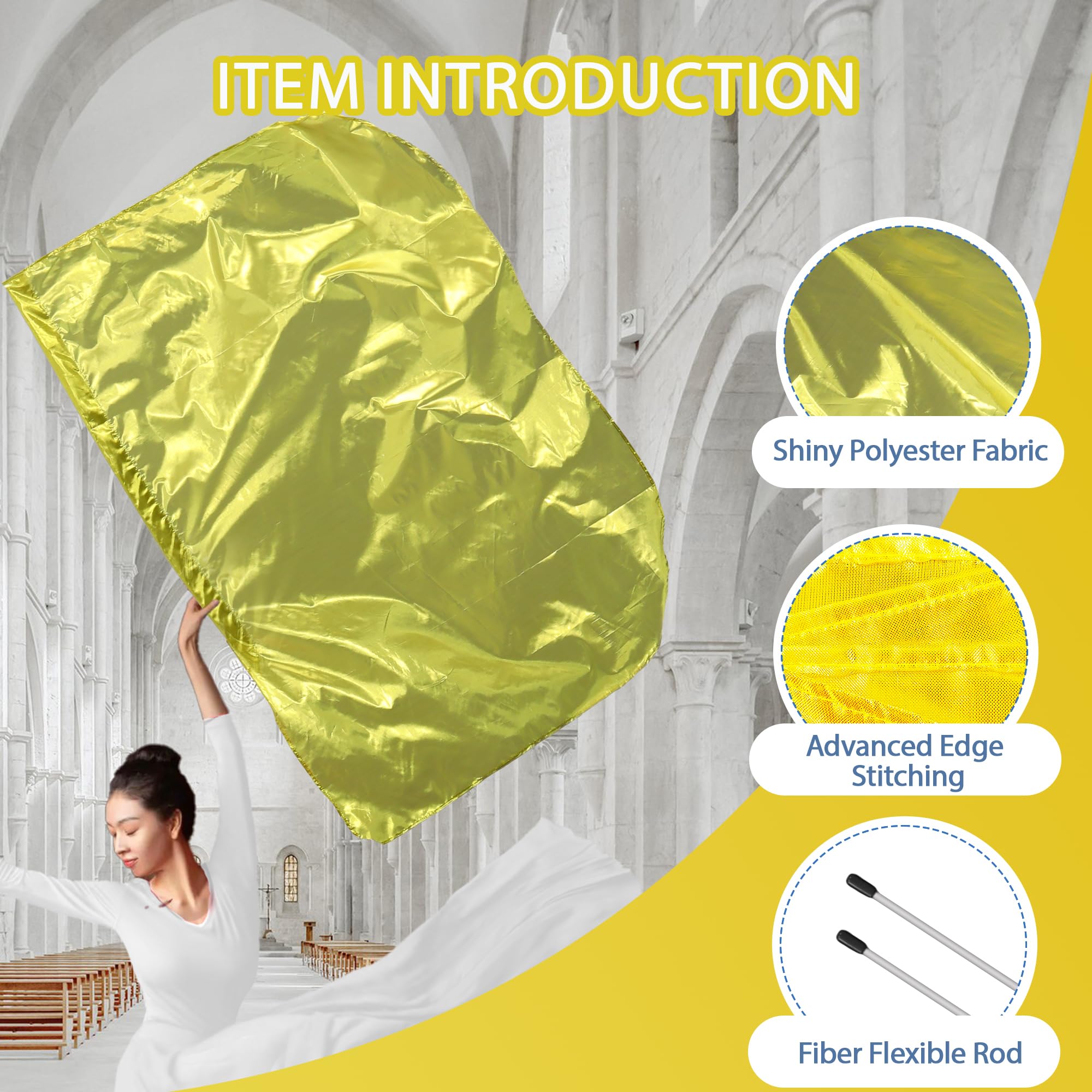 Banieren - Handgemaakte vlaggen voor lofprijs & dans