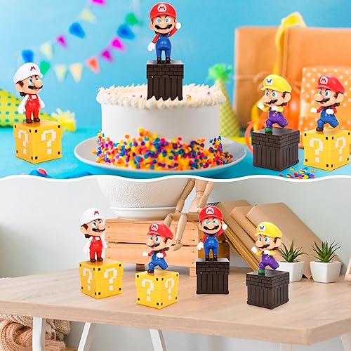Miniatura 2 de Super figuras de acción - Figuras de anime para tartas - Decoración de pastel de fiesta - Decoraciones temáticas de cumpleaños decoraciones de