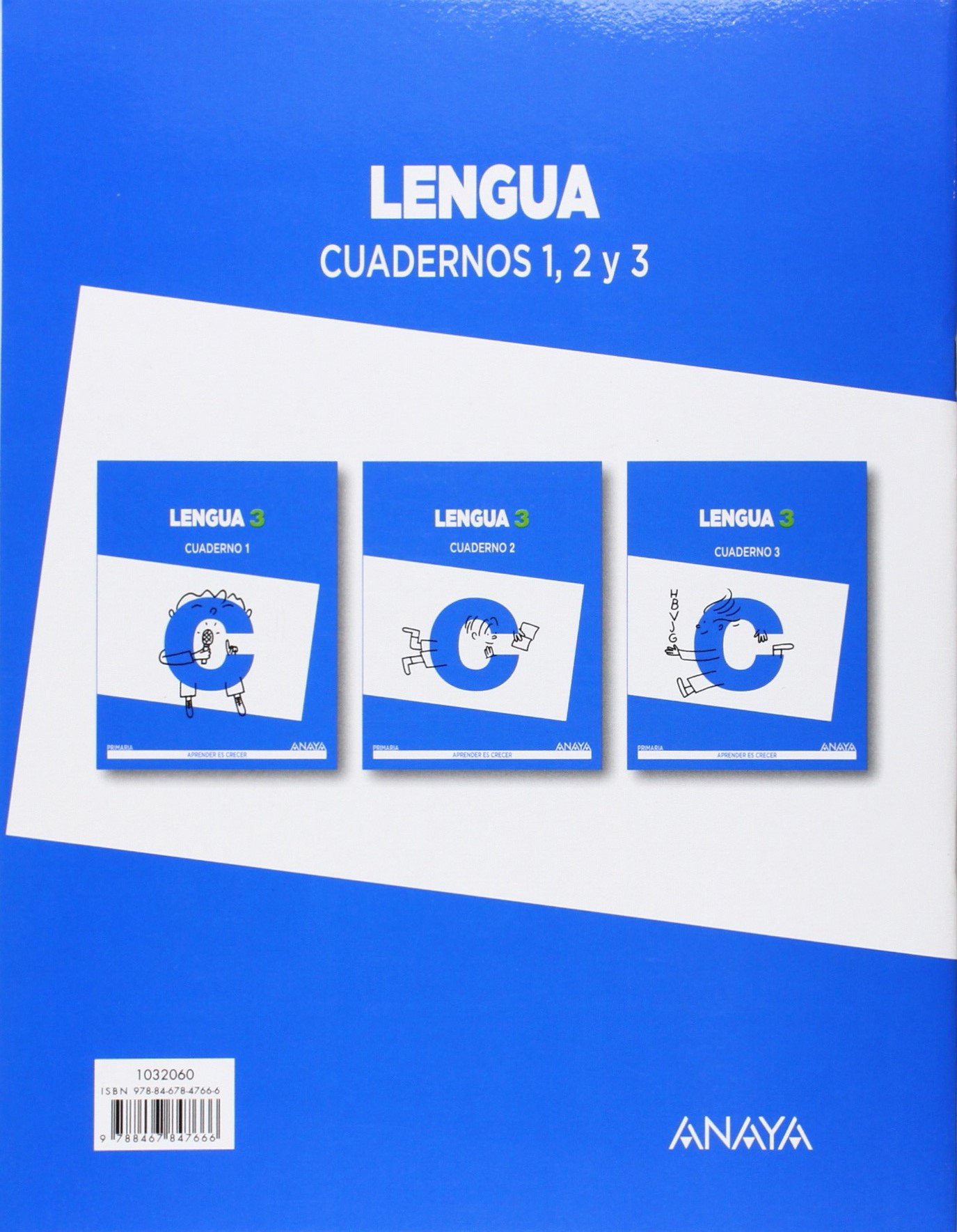 Lengua 3. Cuaderno 2 (Aprender es crecer) - 9788467847666