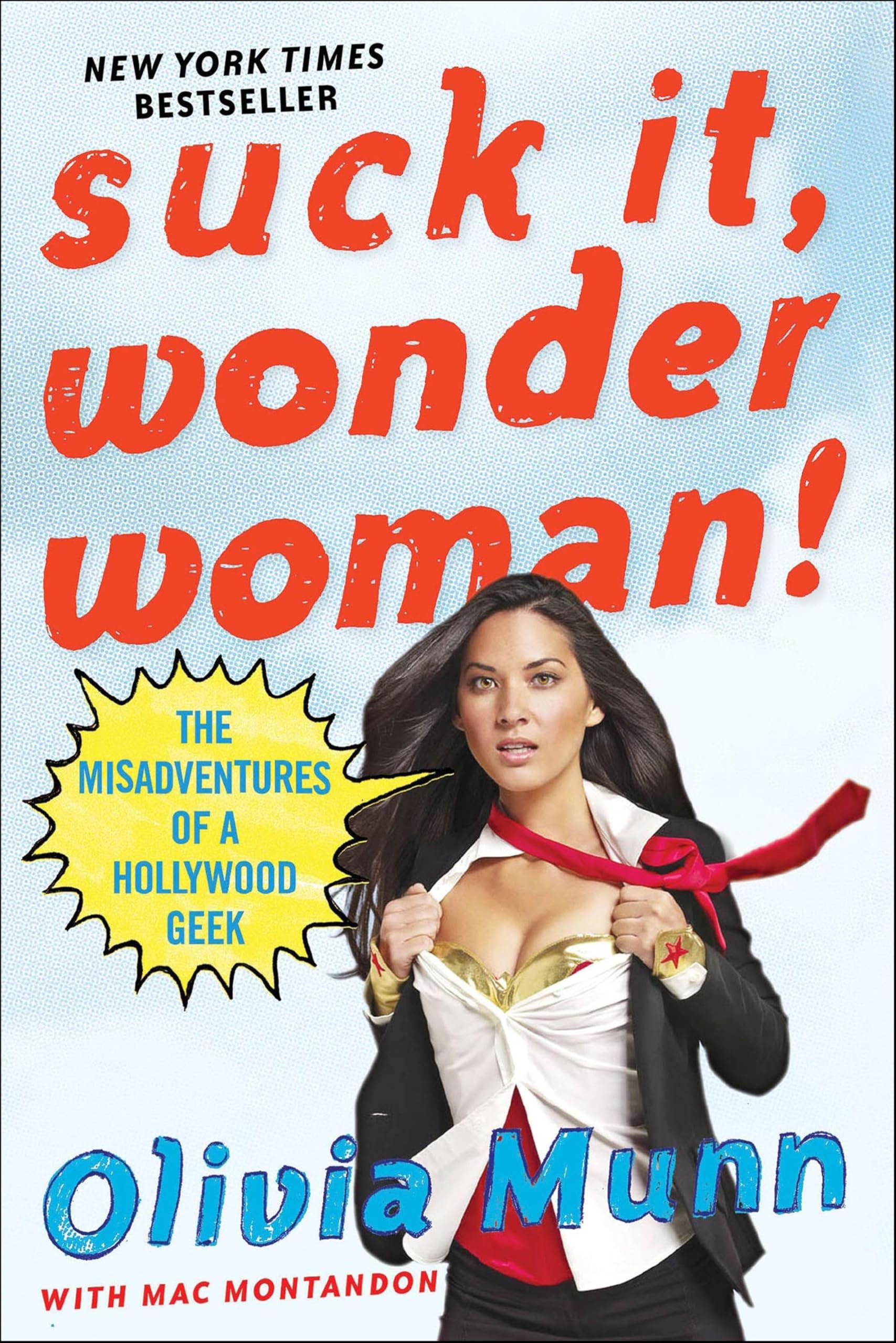 Suck It Wonder Woman livre anglais hollywood geek pop culture