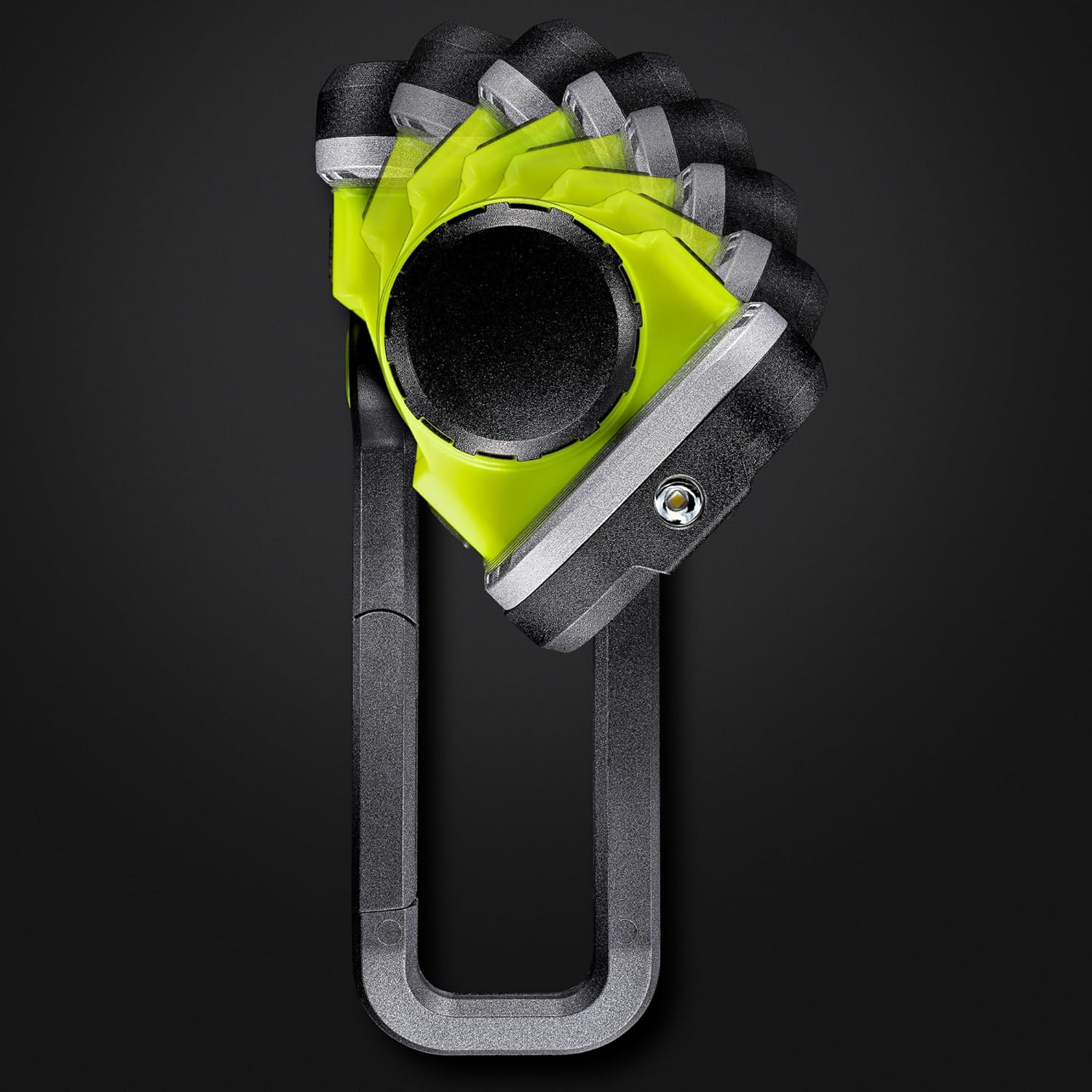 Unilite SLR-1450 Work Light – 1450 Lumen COB LED, USB-C Rechargeable 3.7V 5000mAh Li-ion Battery, 180° Rotating Handle, Red & White Modes, Magnets & Carabiner, IPX5 Water Resistant