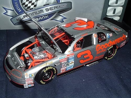 1995 Dale Earnhardt Sr #3 All-Star Select Silver Anniversary Winston 124 124 Banco de ventana transparente CWB Edición limitada Action Racing 2003 disponible en Yaxa Colombia