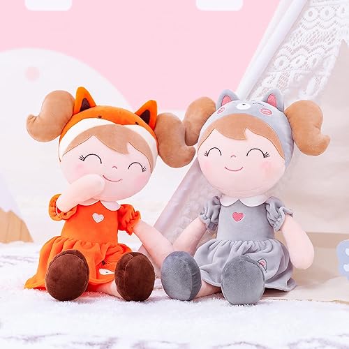 Miniatura 4 de Gloveleya Muñeca personalizada con tu nombre  Lindo elefante personalizado suave muñeca de felpa para niñas muñeca de peluche regalos personalizados