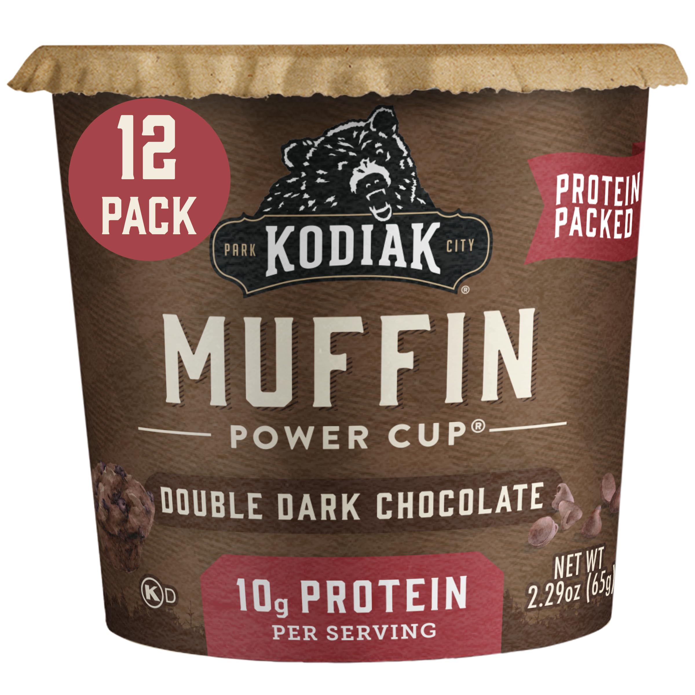 Kodiak, Muffin Power Cup, 2.36 Ounce