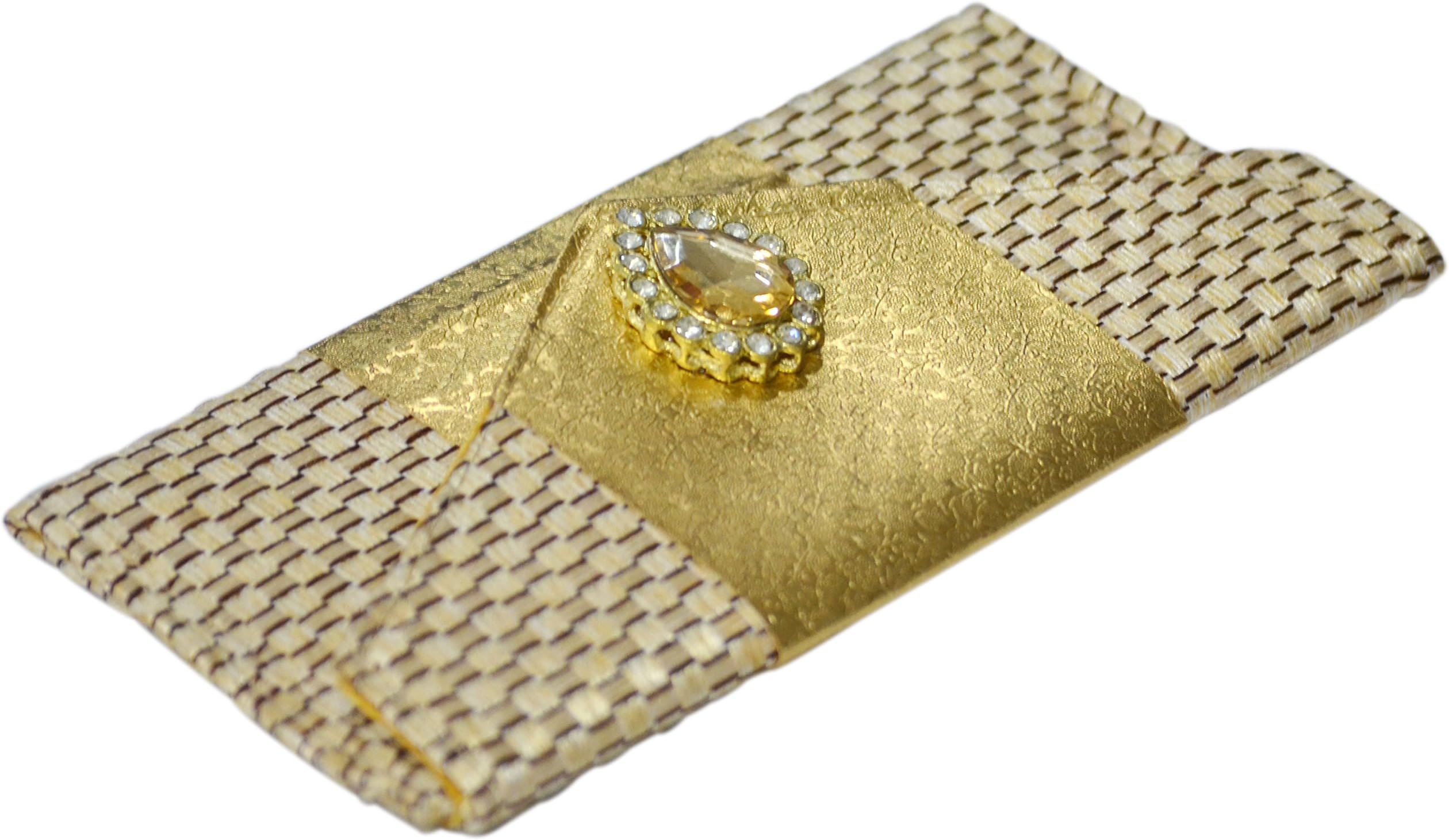 Money Gift, Personalized Message, Photo Gift Envelope Comes with a Beautiful Paper Inside to Write Your Wishes and Personalized Message. Indian Wedding, Birthday, Shagun Baby Shower Envelope. Velvet Gift Envelope, Money Holder for Gifting Wedding Anniversaries or Birthdays, Handmade Blessing Envelopes (1 Pc, Half Gold & Cream)