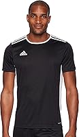 Vista 30 de adidas - Camiseta de fútbol Entrada 18 para hombre Solar amarillo/blanco
