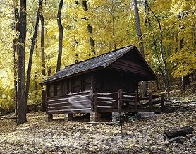 Historic Pictoric The Appalachian Trail Photo - Shelter Along The Appalachian Trail - 30in x 24in