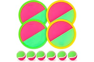 Hxezoc Catch Game Toys with Velcro Target Balls