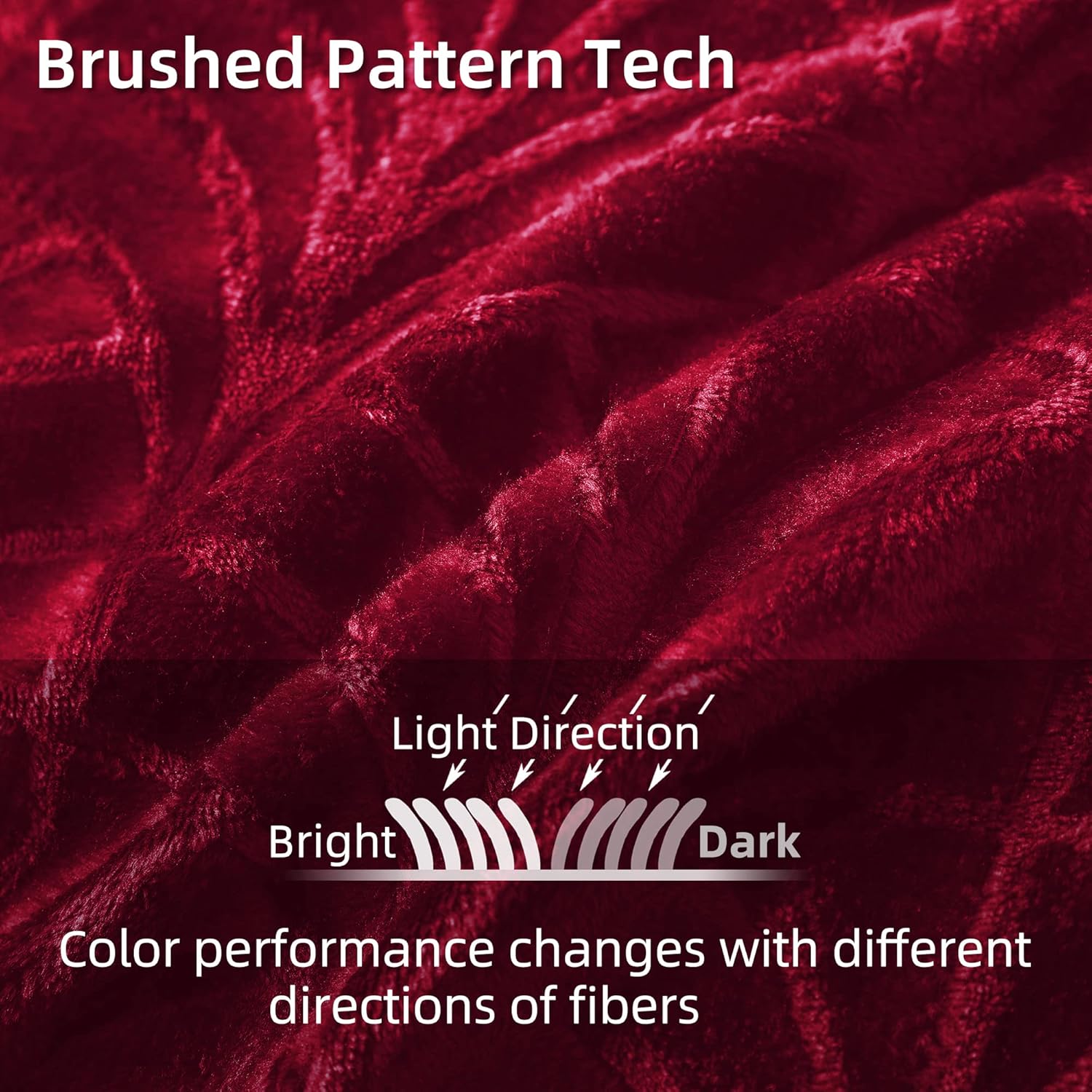 Whale Flotilla Flannel Fleece King Size Blanket for Bed, Soft Fluffy Velvet Bedspread Coverlet with Decorative Vintage Pattern for All Season, Warm and Lightweight, 90x104 Inch, Red - Image 4