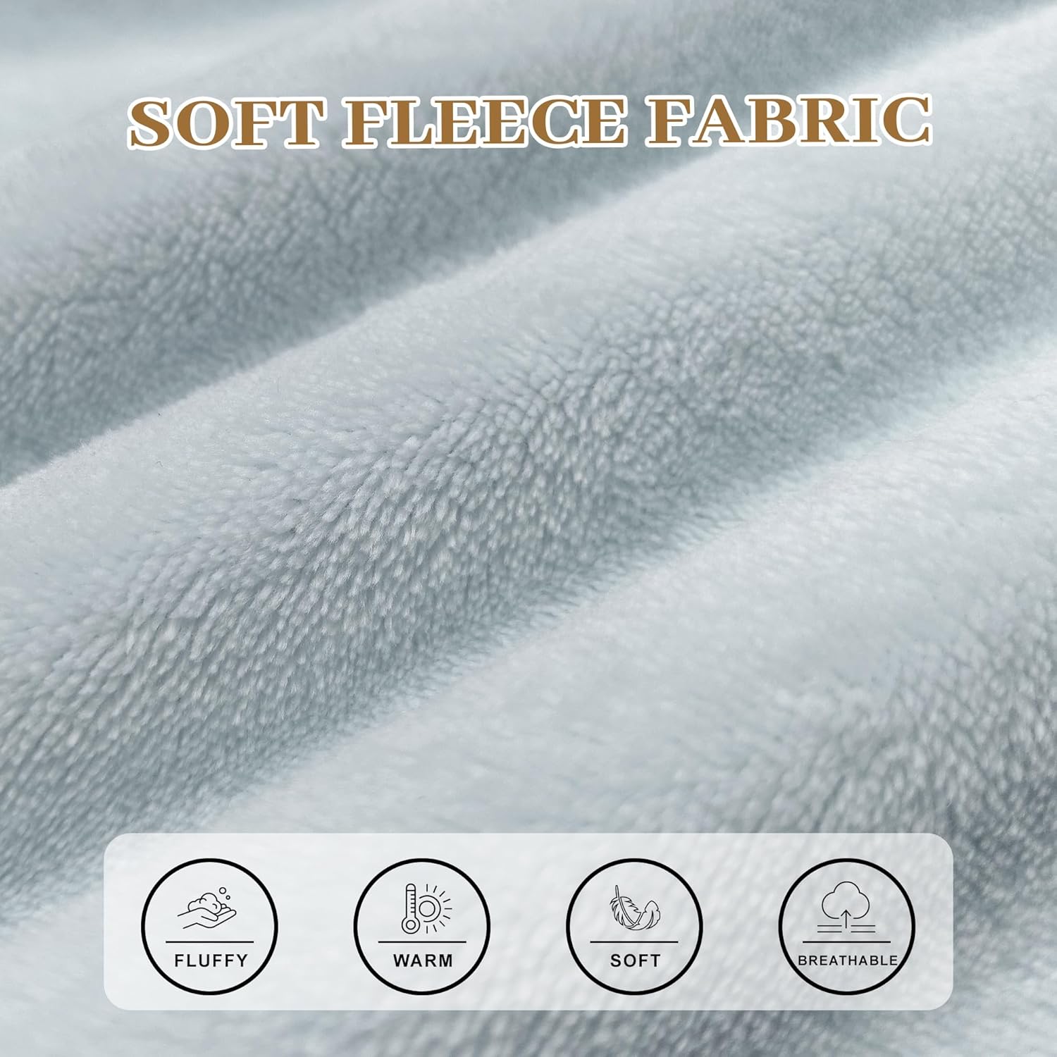 LYCY Womens Fleece Pajama Pants, Drawstring Lounge Pjs Plush Bottoms Warm Sleepwear with Pockets Comfy Winter - Image 2