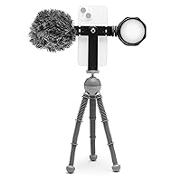 JOBY Beamo Reel Creator Kit Treppiede Flessibile con Attacco GripTight 360 per Smartphone