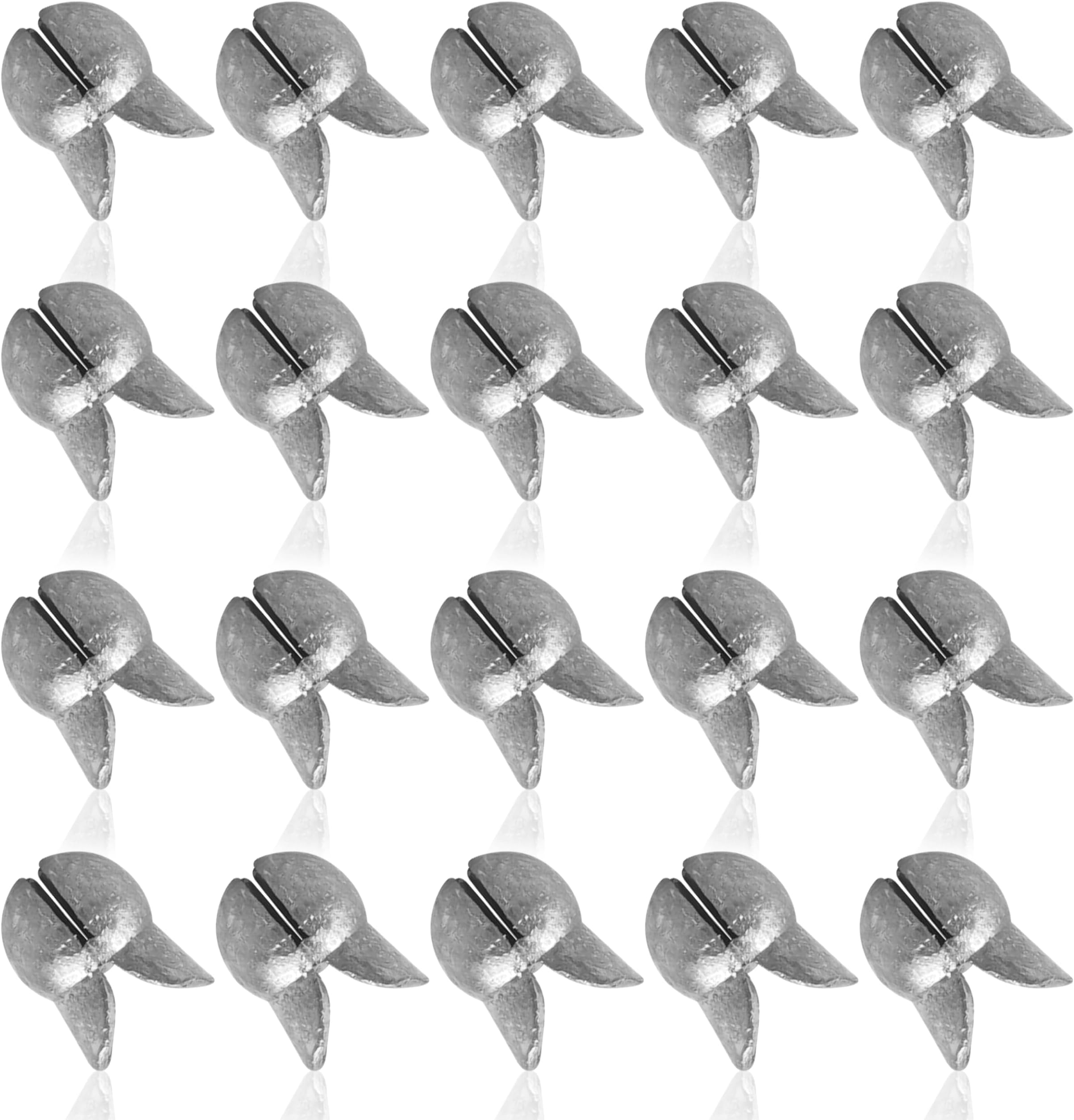 Split Shot Sinker Fishing Weights, 120pcs Removable Round Sinkers Egg Split Shot Weights for Freshwater & Saltwater Bass Fishing