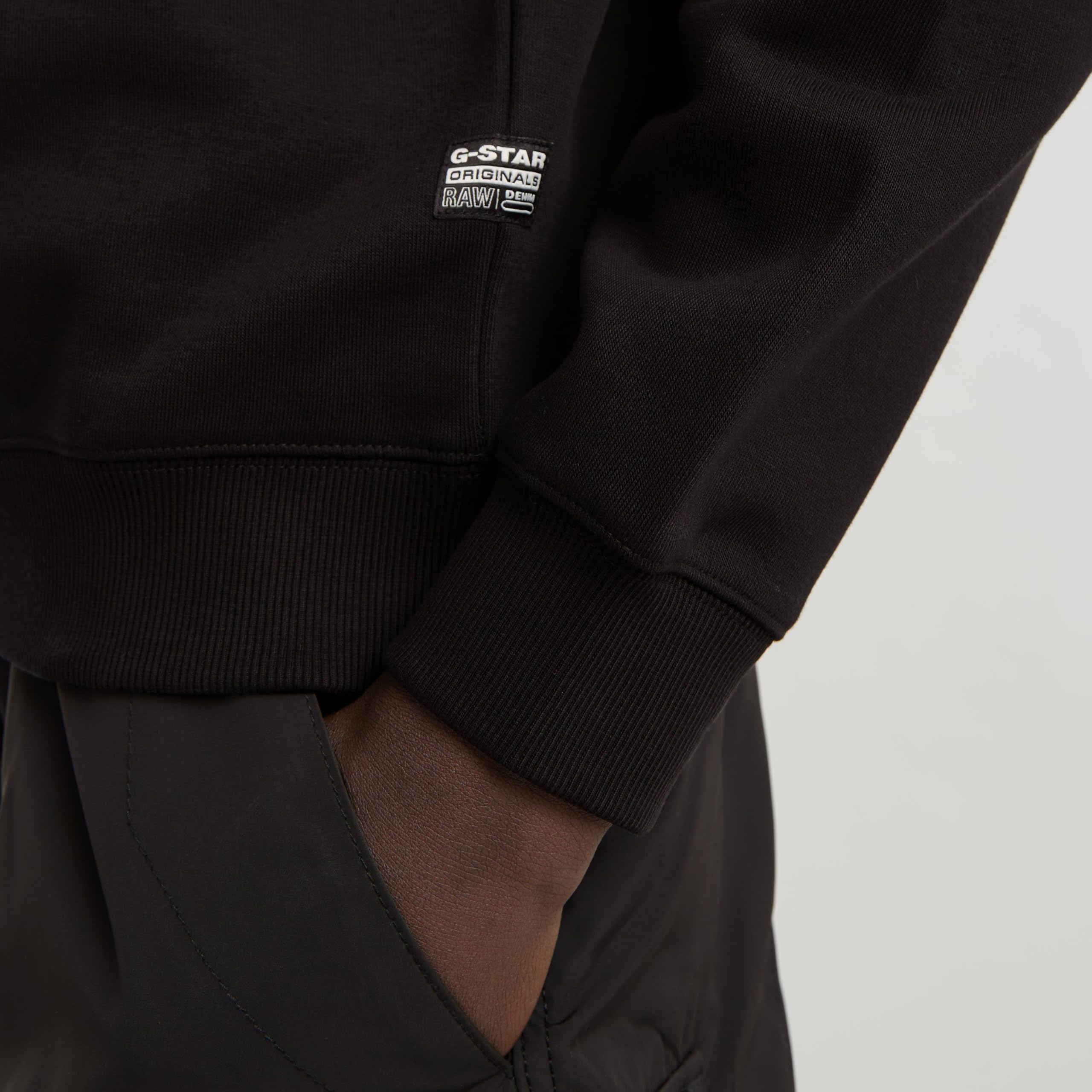 G-STAR Bluza sportowa Mężczyźni Stacked Old Skool Logo R Sweater