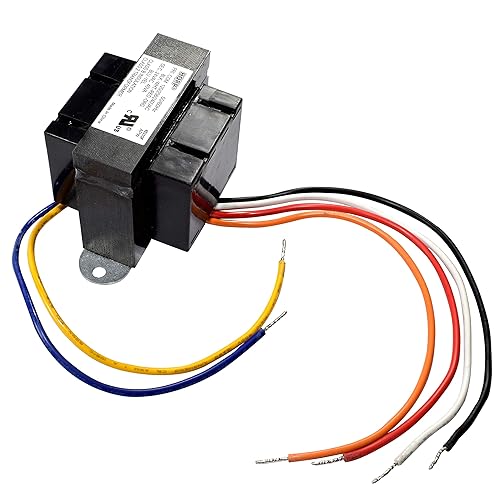 Miniatura 5 de HQRP Transformador de control 40VA, primario 120, 208, 240 V secundario 24 V, adaptador de fuente de alimentación multigrifo para horno HVAC con
