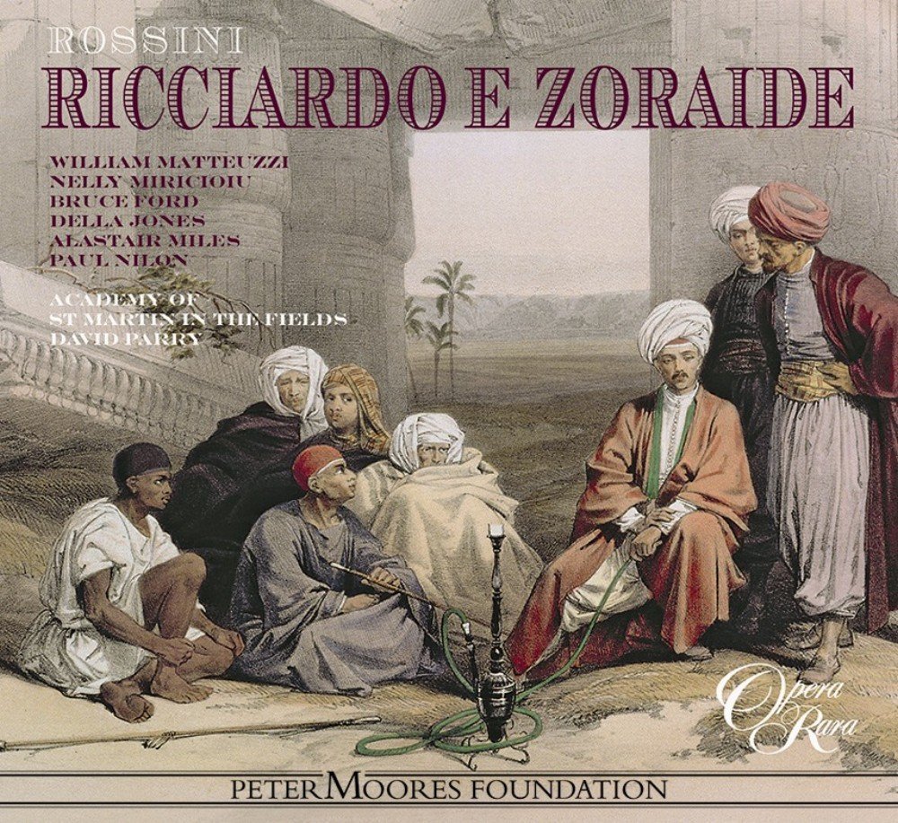 ROSSINI Ricciardo e Zoraide  DAVID PARRY  OPERA RARA 3CD ORC14