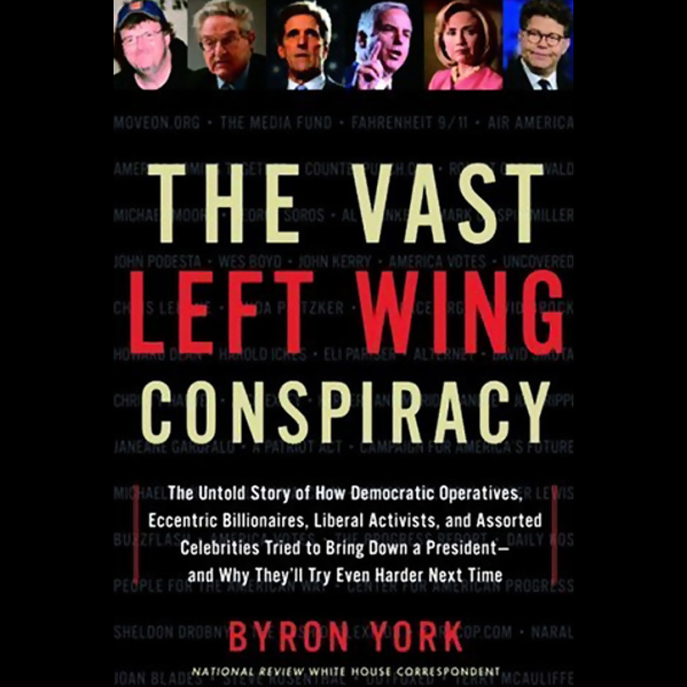 Cover art for The Vast Left Wing Conspiracy