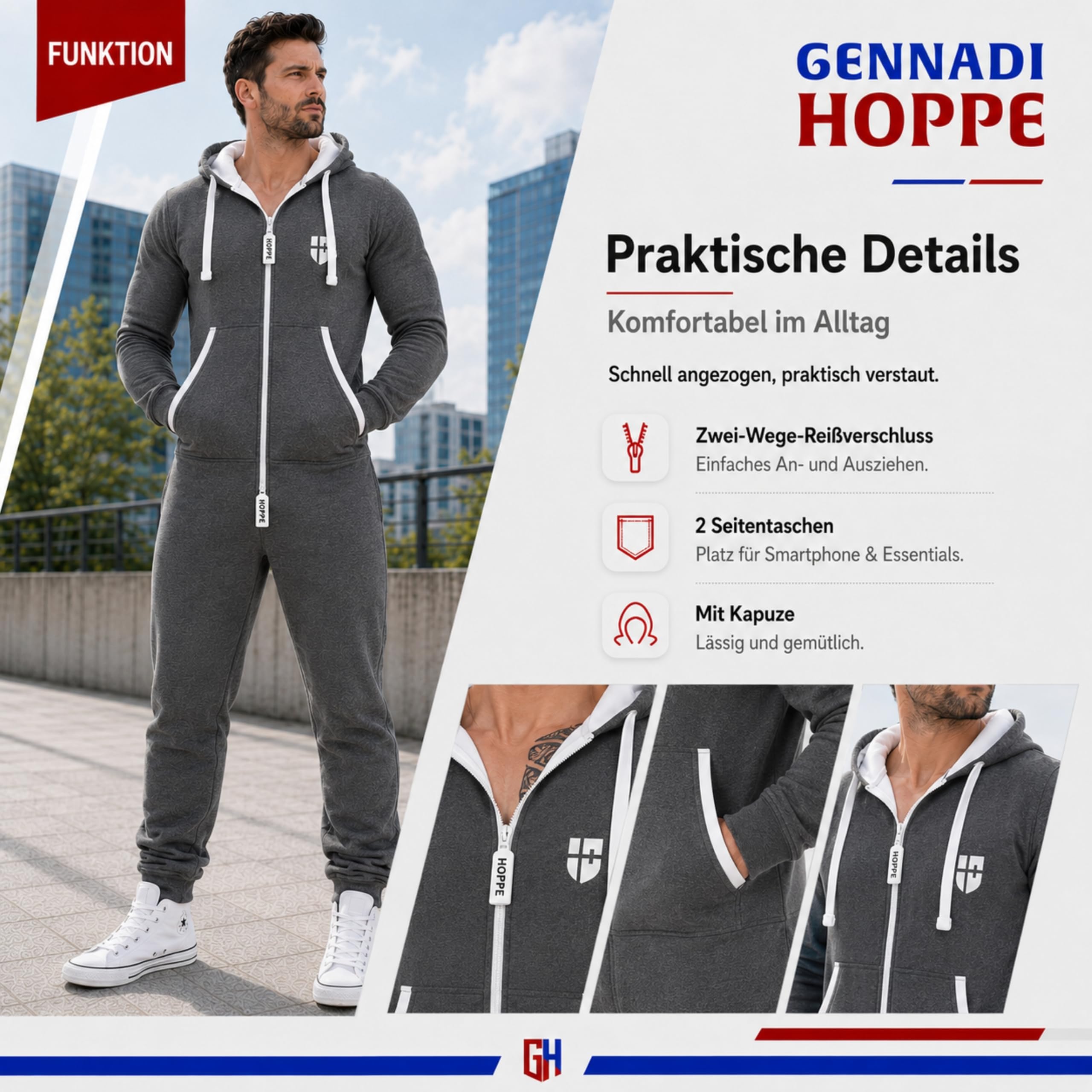 hommes Jumpsuit Onesie