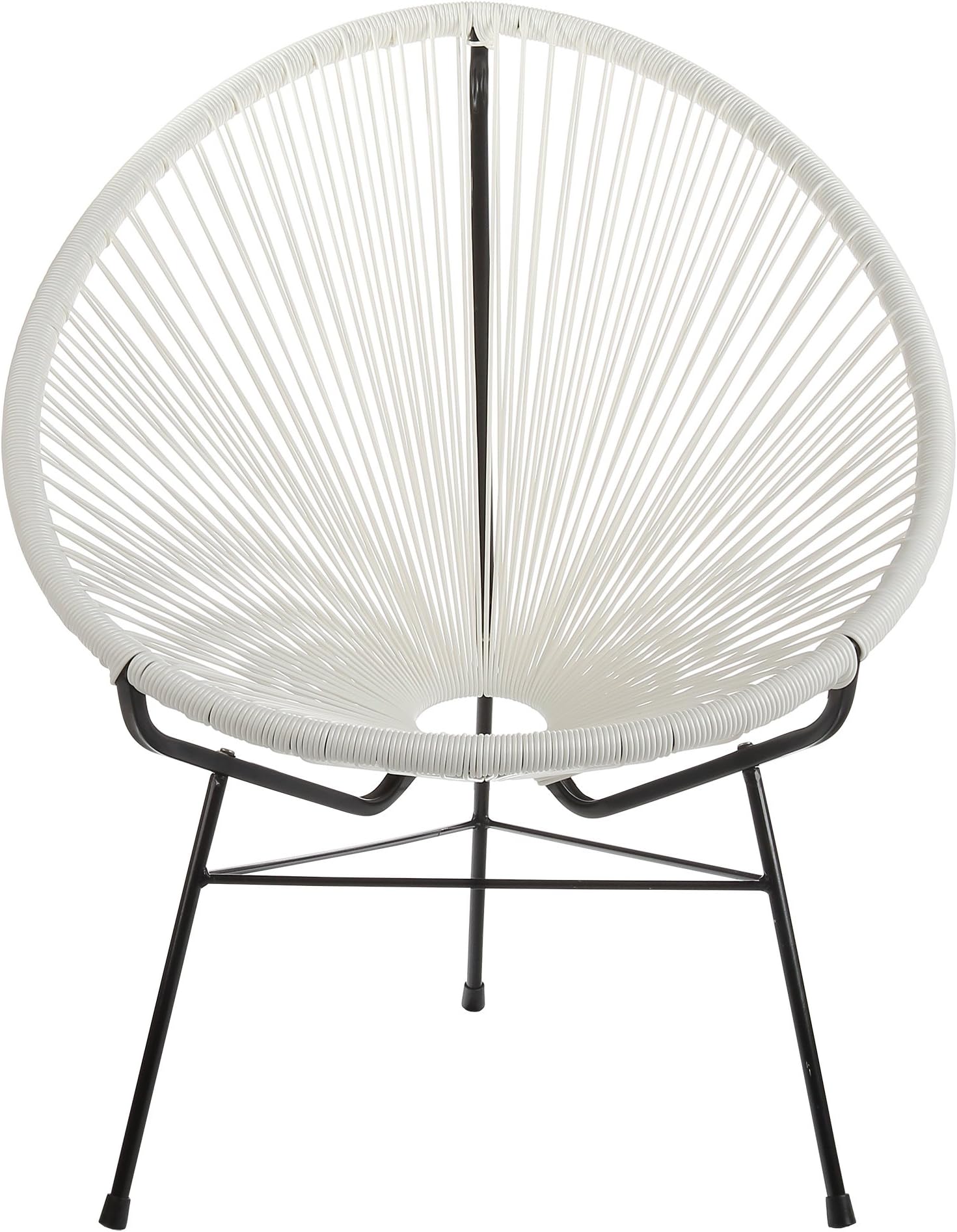 Acapulco Outdoor Lounge Chair - White Cord