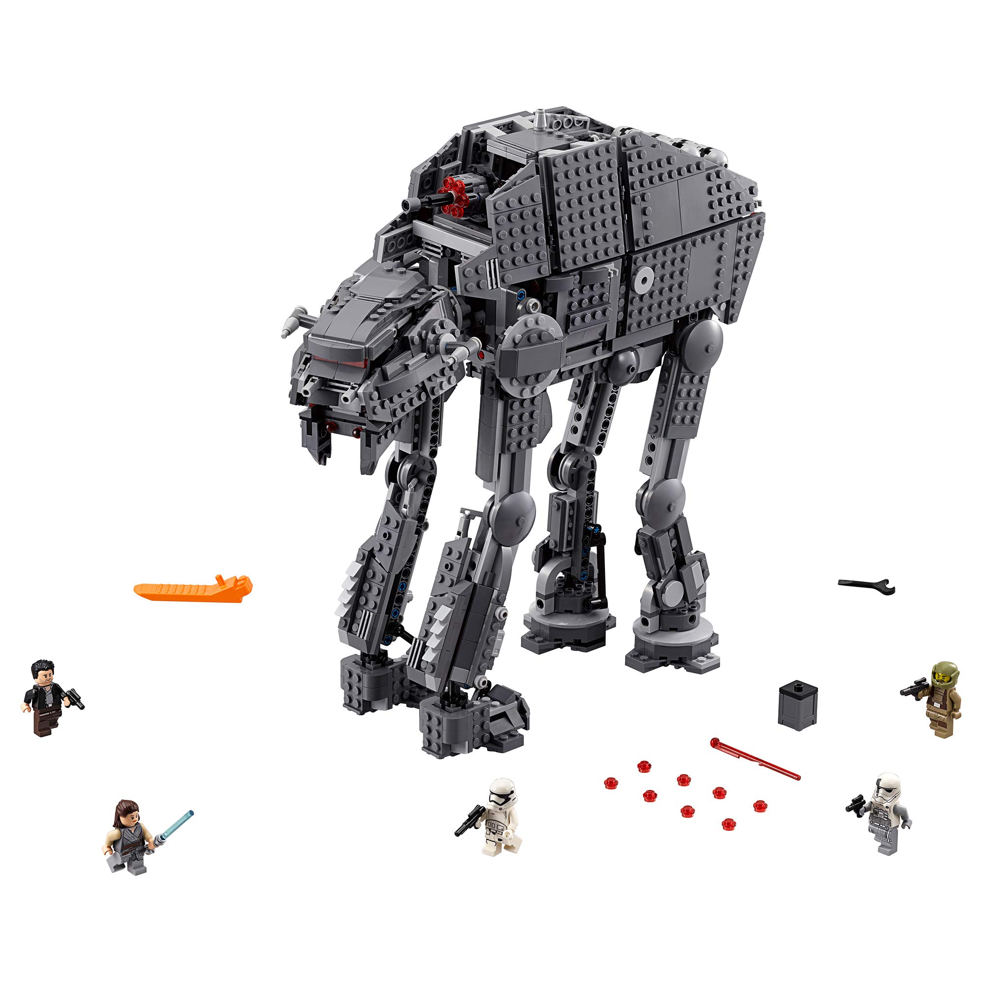 LEGO Star Wars Episode VIII First Order Heavy Assault Walker 75189 Building Kit (1376 Piece)