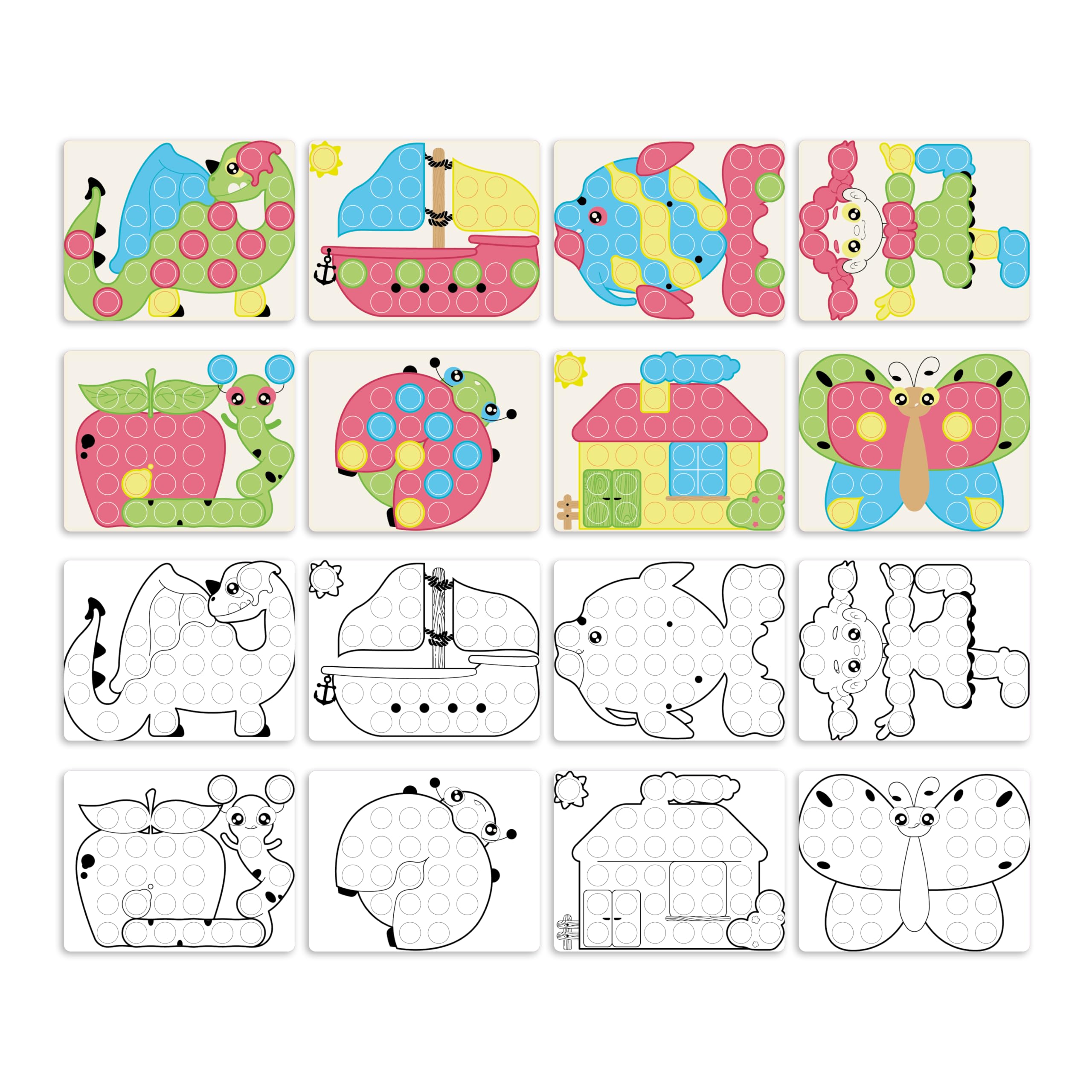Quercetti Giochi Educativi 2 Anni Mosaico Bambini Chiodini Gioco Sviluppa Motricità Fine Coordinazione Oculo-Manuale e Sviluppo Sensoriale Regali Natale Bambini Giochi Montessori Made in Italy