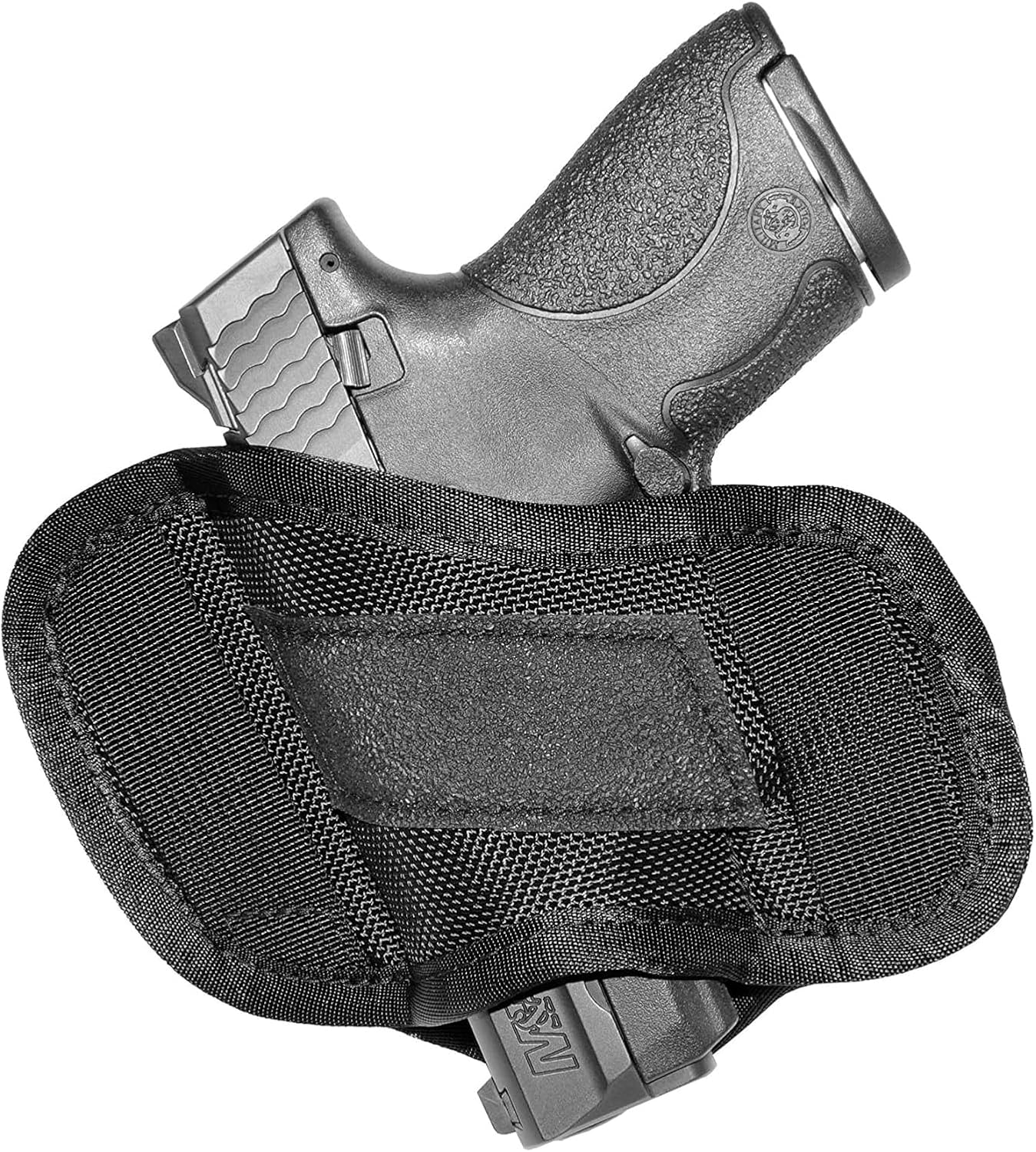 CROSSFIRE The Camouflage Low Profile IWB Durable Concealed Carry Inside The Belt Black Pistol Holster for Men & Women - Options for Right/Left Handed Shooters