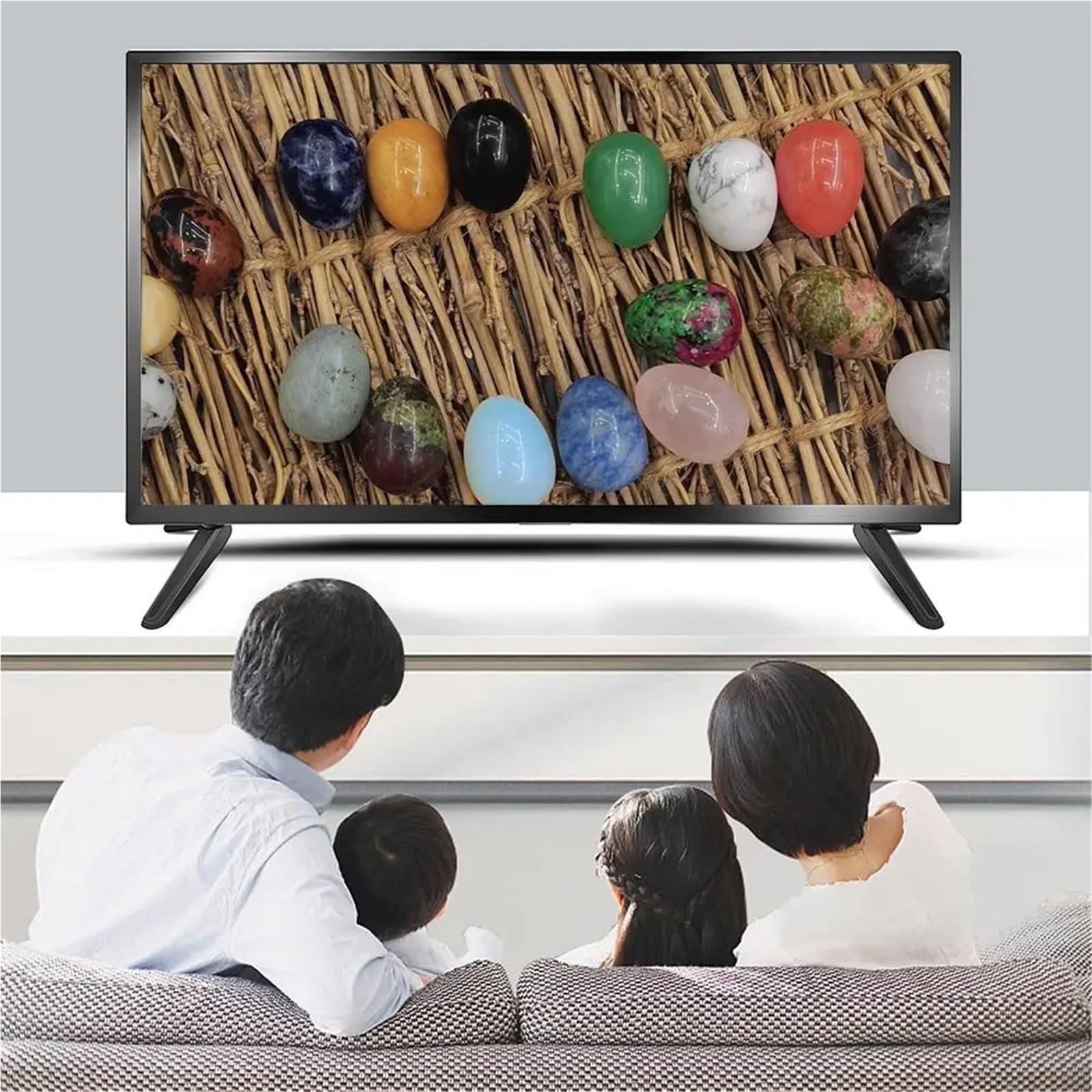 Soporte universal para TV, base de repuesto para TV, pie de pedestal, patas de montaje para TV, 17 mm a 20 mm, fácil de usar