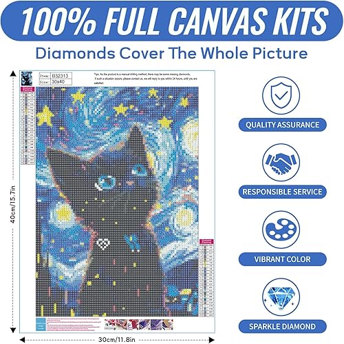 Miniatura 2 de SANYUN Juego de 2 kits de pintura de diamantes de mariposa, kits de arte de diamantes para adultos principiantes, pintura de polilla lunar por