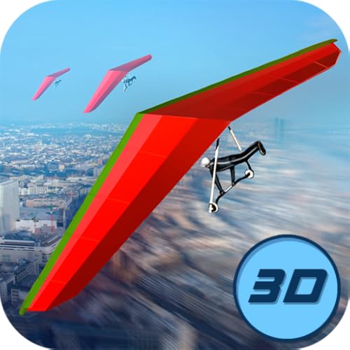Real Hang Gliding Flying Simulator: Aerial Rush Skydiving Game