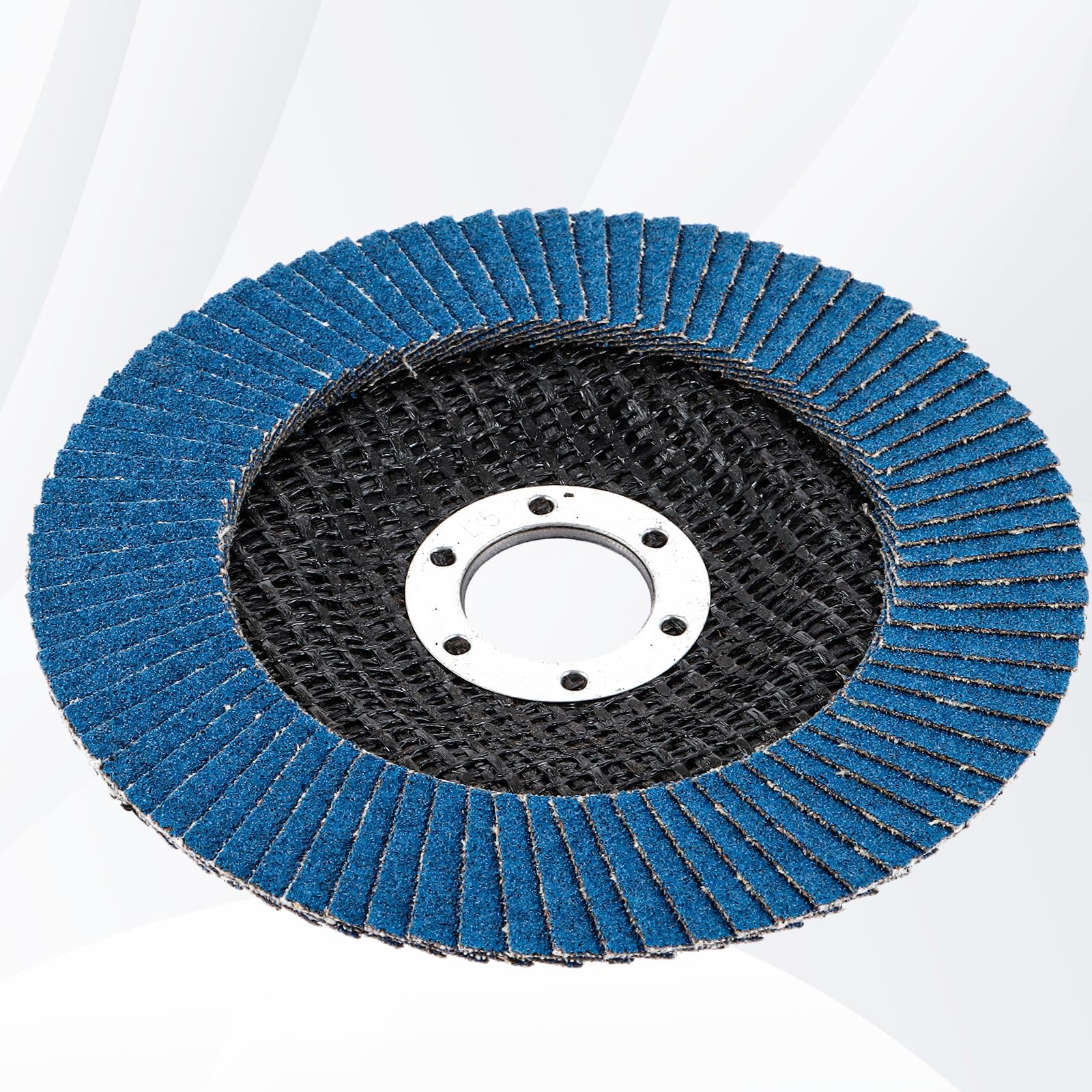 MIVIDE 20 Pcs Disque à Lamelle 125mm, Disques Abrasifs à Lamelles Grain 120, Disque de Meulage en Acier, Disque de Décapage pour Enlever Ebavure, Polissage, Rouille, Finition