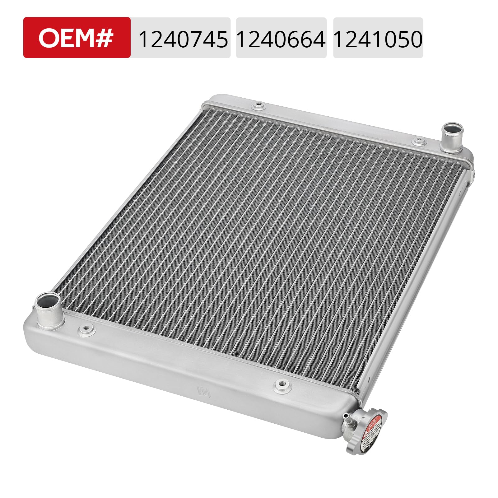 JAVIK Radiateur pour Polaris Ranger RZR 570 900 1000 PRO XD 2013-2025, OEM # 1240745 1240664 1241050
