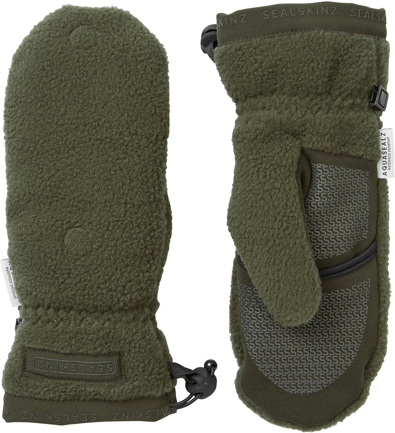 SEALSKINZ Sturston Windproof Fleece Convertible Mitten