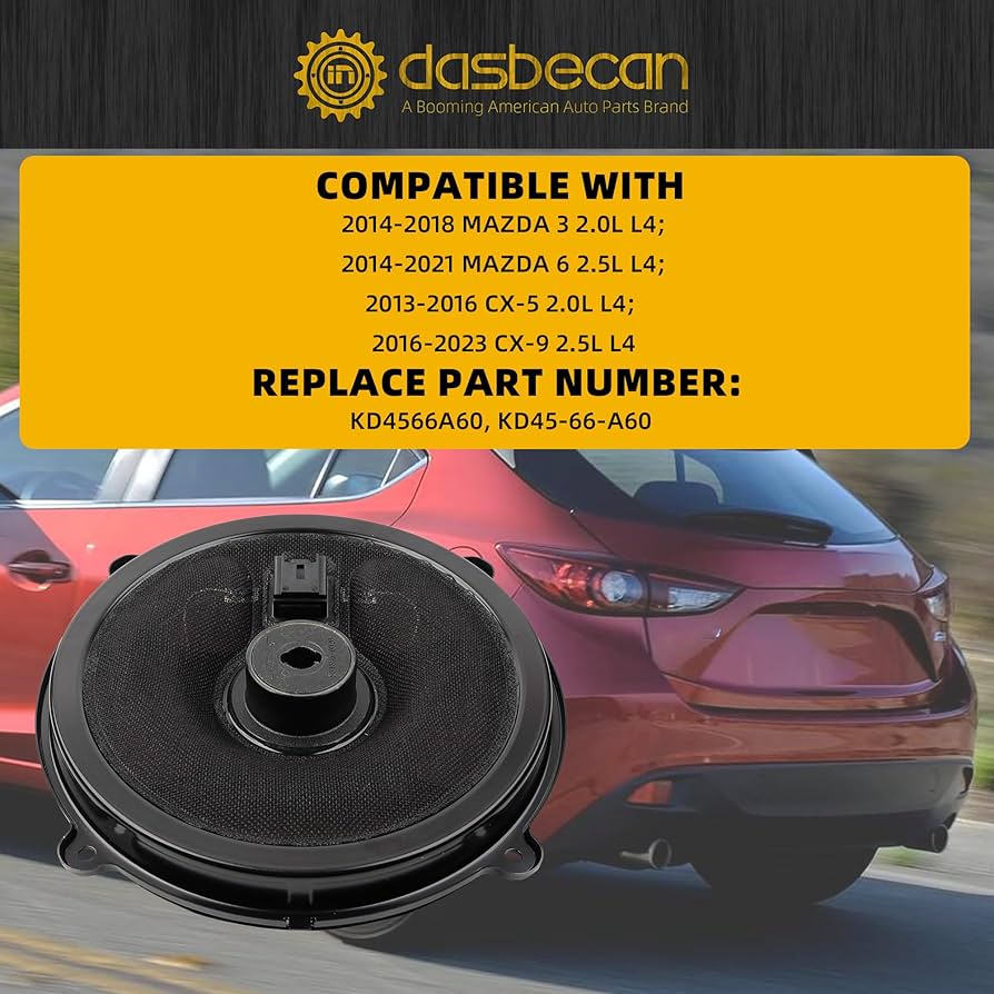 Amazon.com: KD45-66-A60 9'' Front Door Speaker Compatible with