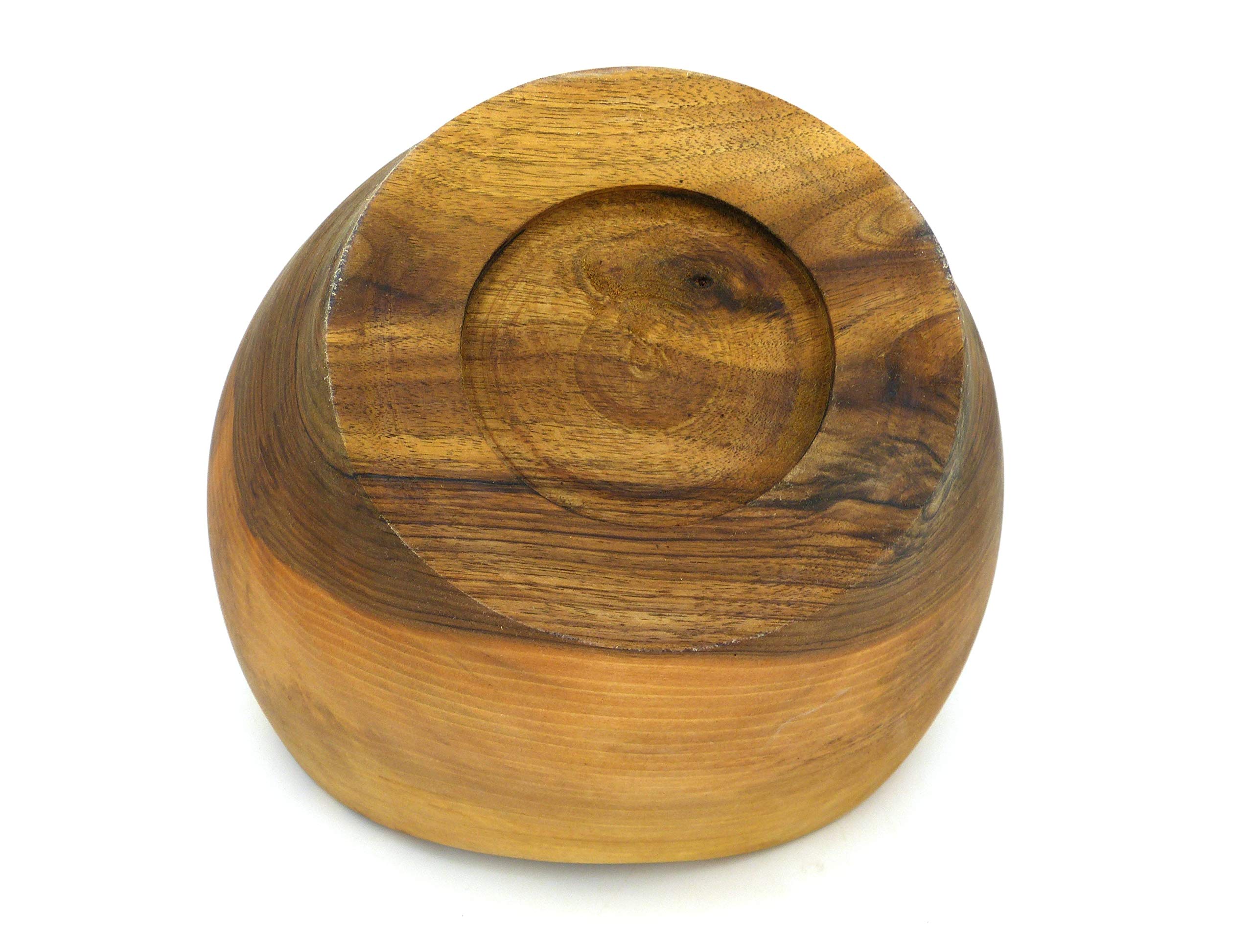 Gedrechselte Schale, Obstschale, Dekoschale, Holzschüssel ∅30 cm Handarbeit aus Deutschland, massives Walnussholz, Holzschale, unikat, nachhaltig, umweltfreundlich, Walnußholz
