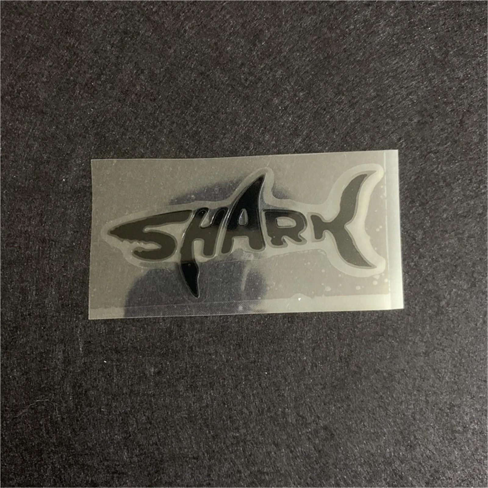 HAfgDJ 2Pcs Sticker Shark Waterproof Reflective Sticker Decorative Body Stickers Shielding Scratches Electric Motorcycle Modified
