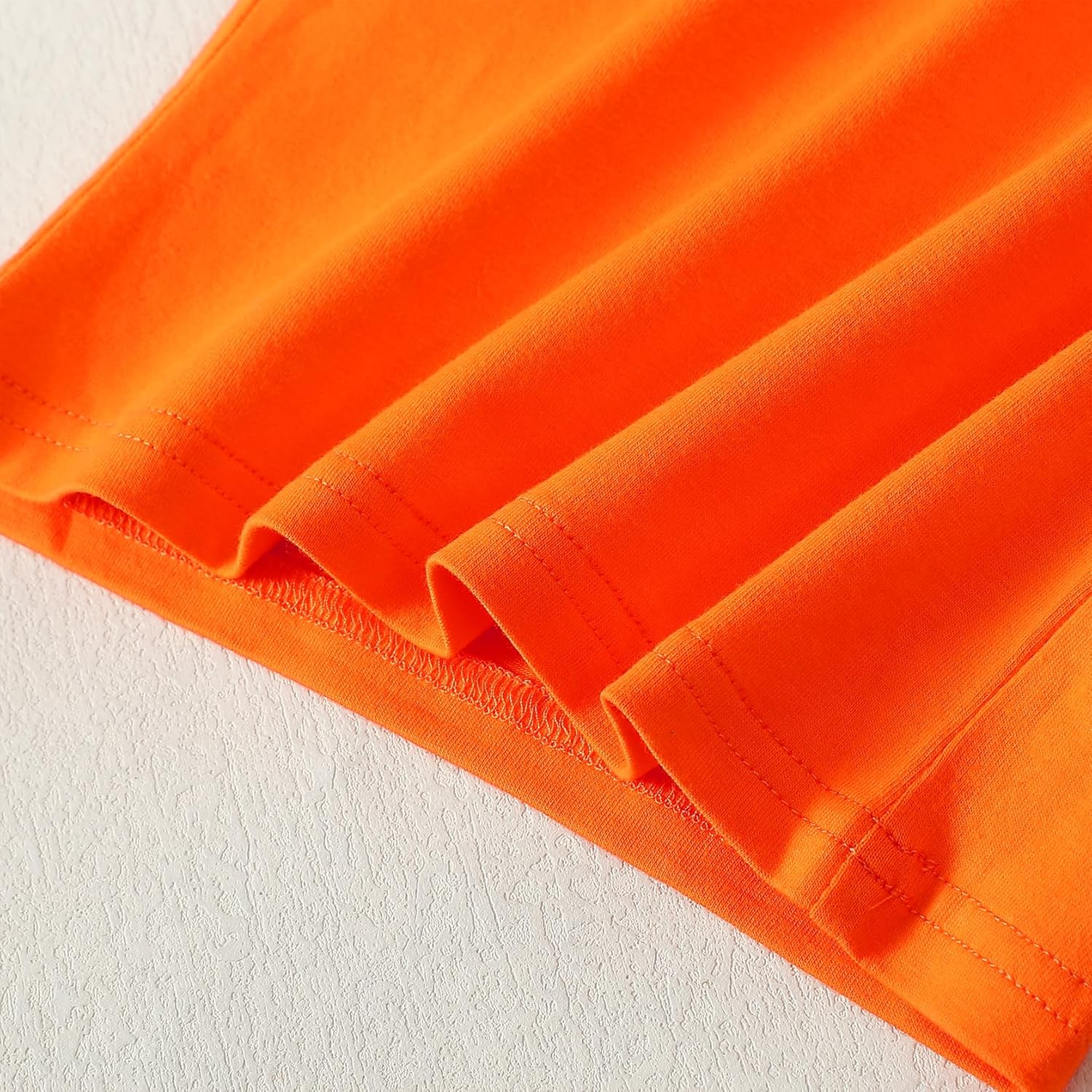 Magic Park 12M-14Y Baby Girl Blouse Toddler Short Long Ruffle T-Shirts Kids Girl Solid Color Tee Casual Tops for Girls - Image 5