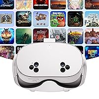Vista 8 de Meta Quest 3S 256GB VR Headset — Thirty-Three Percent More Memory — 2X Graphical Processing Power — Virtual Reality Without Wires — Access to 40+