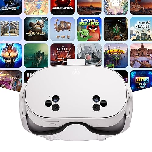 Meta Quest 3S 128GB Virtual Reality Headset Bundle with 24 Months of Meta Horizon+ Games Subscription & Meta Warranty Plus Enhanced Protection, As Low as 0% APR - Meta Quest - 128GB (Includes Subscription & Warranty)