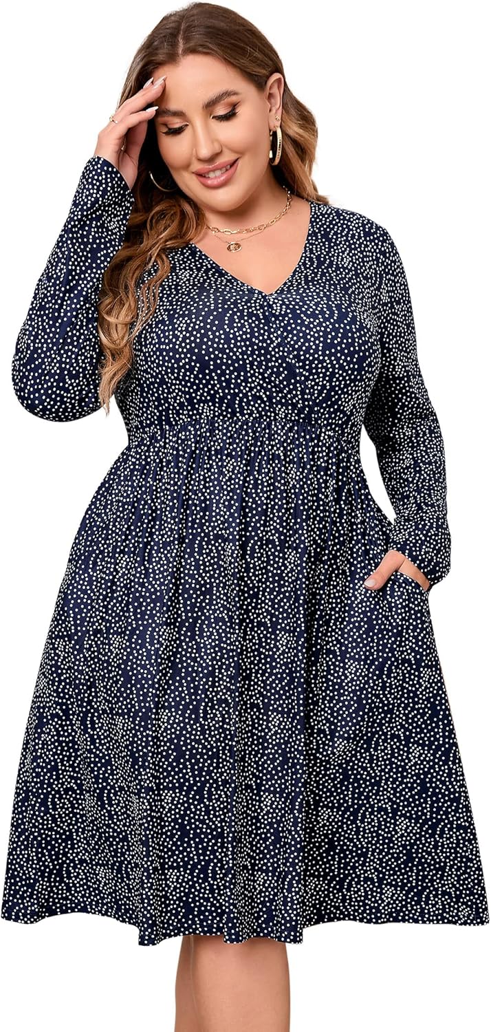 ShopWonder Women's Plus Size Casual Loose Blazers Long Sleeve Open Front Work Office Jacket