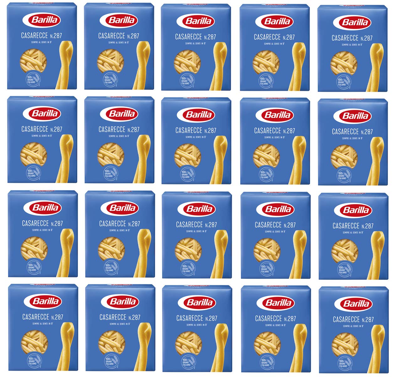 Barilla 20x Casarecce No. 287 Italian Pasta 500g Pack