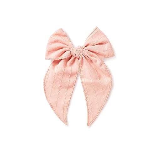 Miniatura 1 de Little Poppy Co - Moños Claire hechos a mano, lisos, a rayas, bordados