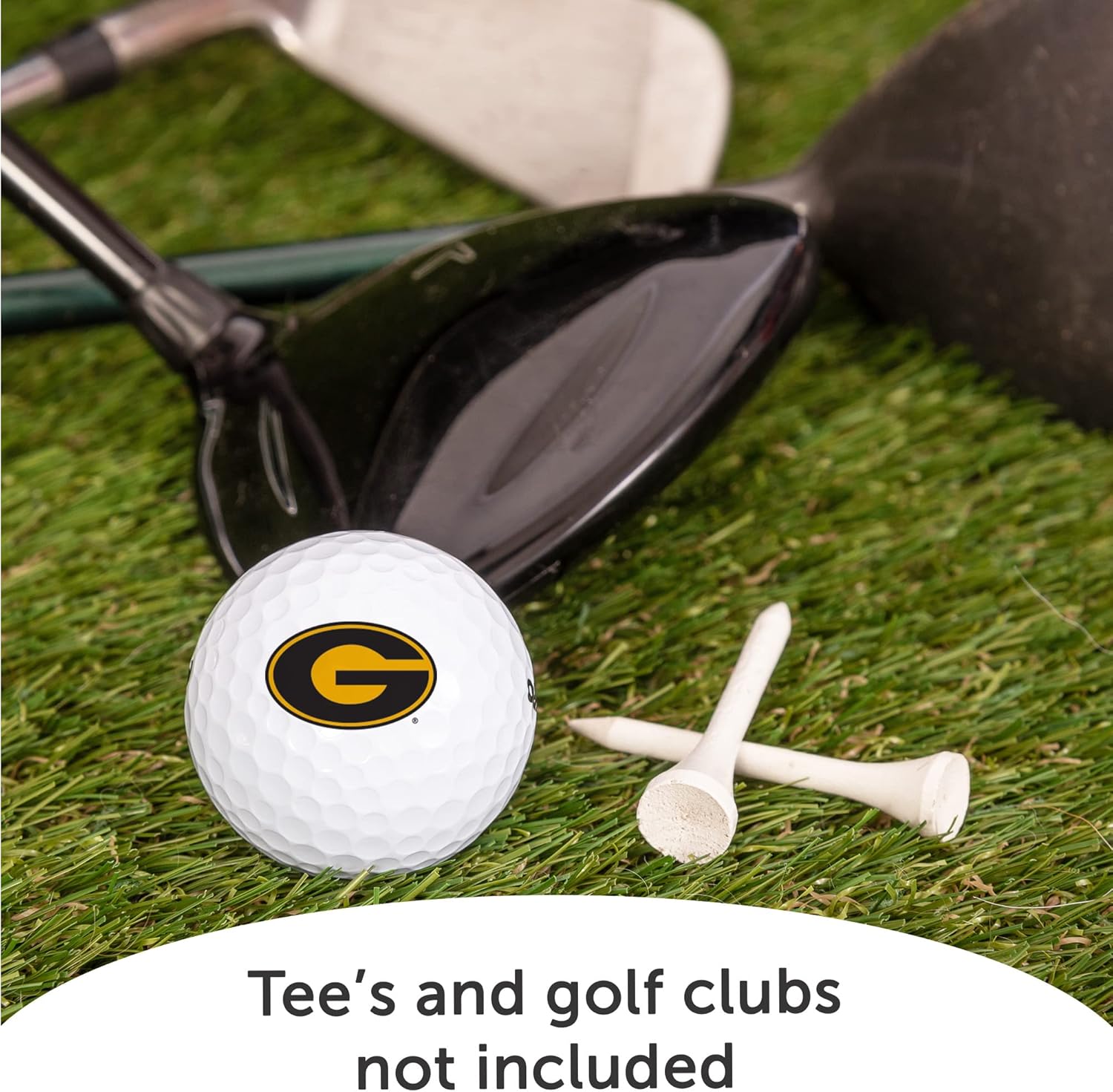 Desert Cactus Grambling State University Golf Balls 12 Pack – GSU Tigers Full Color Dozen – Officially Licensed Sport Team Accessory