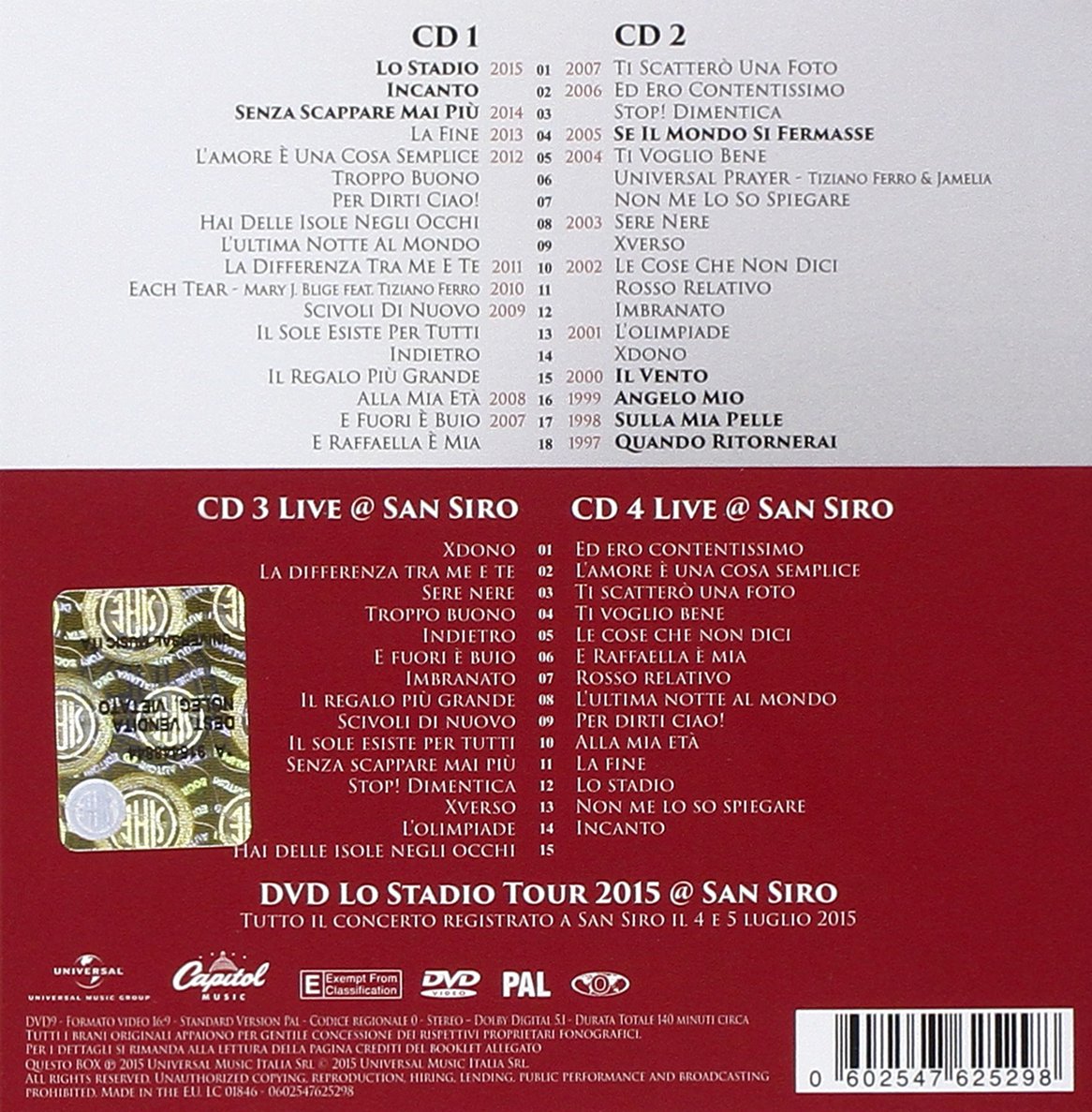 TZN The Best of Tiziano Ferro