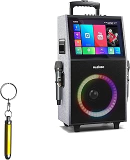 BoxWave Stylus Pen Compatible with MASINGO 2023 Professional Karaoke Machine - Bullet Capacitive Stylus, Mini Stylus Pen with Keyring Loop for MASINGO 2023 Professional Karaoke Machine - Bronze