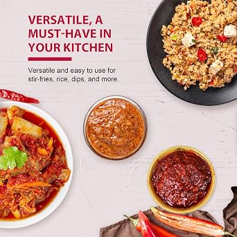 Soeos Sichuan Broad Bean Paste with Chili Oil, 13 oz (366g), Hongyou Doubanjiang, Authentic Chinese Cooking Condiment, Bold & Savory Flavor for Stir-Fries, Marinades, and Dipping Sauces